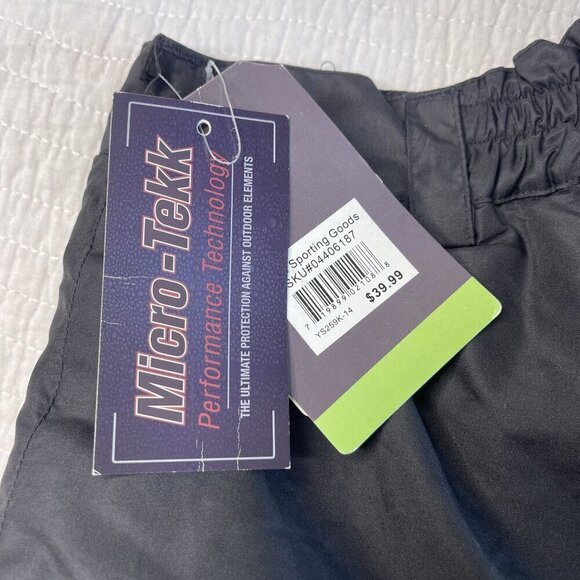 NEW Suisse Sport Snow Ski Snowboard Pants SZ 14 Youth Black Unisex - Picture 11 of 12